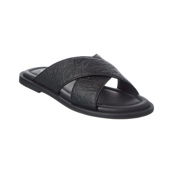 Dior Alias Leather Sandal Black
